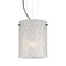Besa Lighting Tamburo 8 Cable Pendant, Glitter Stone, Bronze Finish, 1x11W LED 1KG-4006GL-LED-BR - alternate 1